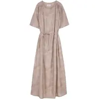 Makia Vestido Longo De Manga Curta Papillone