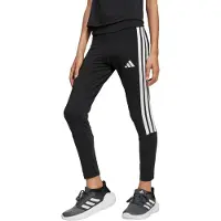 Adidas Calças de desporto 'Train Essentials' preto / branco