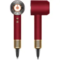 Dyson Secador de cabelo Supersonic Nural Encaracolado+Muito encaracolado (Red Velvet/Gold)