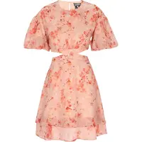 Dreimaster Vestido mistura de cores / alperce