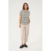 Kaffe Camisa 'Bella' preto / branco