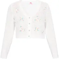 Mymo Casaco de malha 'Comfy' amarelo pastel / verde pastel / cor-de-rosa / offwhite
