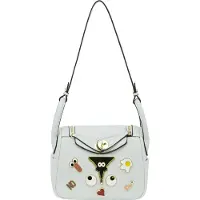 MyMo Pop Mala de ombro 'Pop Eyetheme' ouro / menta / preto / branco