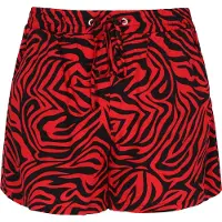 Mymo Calças 'Comfy' vermelho / preto