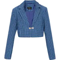 Faina Blazer azul / azul escuro