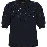 Faina Pullover azul noturno