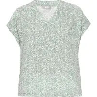 FELIPA Blusa 'Fashion Look' verde pastel / branco