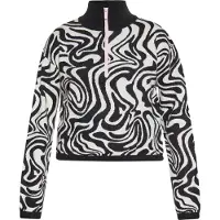 Mymo Pullover preto / branco lã