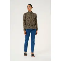 Kaffe Blusa 'Amber' sépia