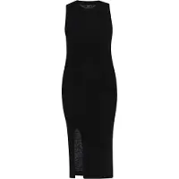 Faina Vestido de malha 'Fashion Look' preto