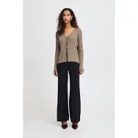Ichi Casaco de malha 'Kalessi' taupe