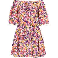 Mymo Vestido de verão mistura de cores