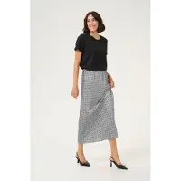 Kaffe Saia 'Lotte' cinzento / preto