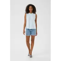 Kaffe Blusa azul claro