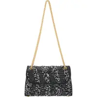 Faina Mala de ombro preto / branco