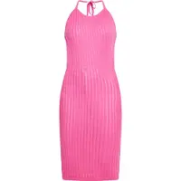 Ebeeza Vestido de malha rosa