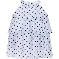 Faina Blusa 'Fashion Look' azul pastel / preto