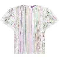 Mymo KIDS Blusa mistura de cores / branco
