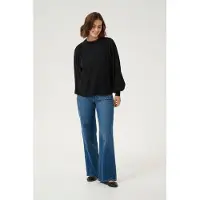 Kaffe Blusa 'Alva' preto