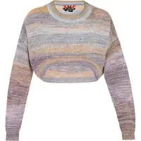 Mymo Pullover azul / cinzento / laranja