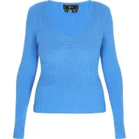 Faina Pullover 'Comfortable' azure
