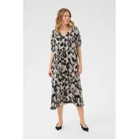Kaffe Vestido 'BPaddison' cinzento / cinzento basalto / cinzento claro / preto