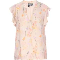 Dreimaster Blusa oliveira / lavanda / alperce / rosa escurecido