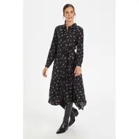Kaffe Vestido 'Oline' castanho / preto
