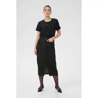 Kaffe Saia 'Molly' preto denim