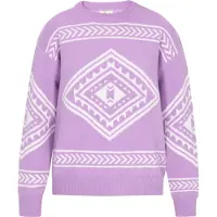 IZIA Pullover lavanda / branco