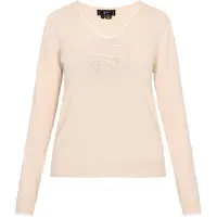 Faina Pullover bege