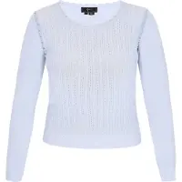 Faina Pullover azul claro