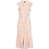 Dreimaster Vestido oliveira / roxo / laranja / alperce