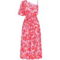 IZIA Vestido cor-de-rosa / vermelho