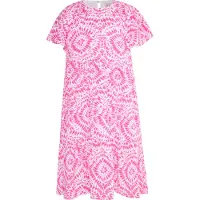 IZIA Vestido eosin / rosa claro / branco