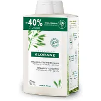 Klorane Extra-Doux Shampoing Au Lait d'Avoine 2 X 400 ml