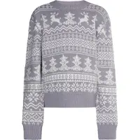 Mymo KIDS Pullover 'Mimo' cinzento / branco