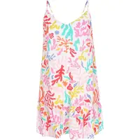 Mymo Vestido mistura de cores / branco