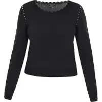 Faina Pullover preto