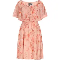 Dreimaster Vestido alperce / cor-de-rosa