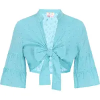IZIA Blusa 'Festival' aqua