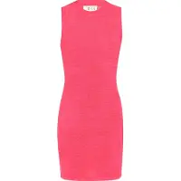 IZIA Vestido de malha 'Boho' amora