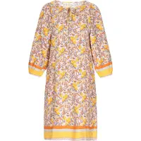 Usha Vestido amarelo / mistura de cores