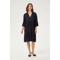 Kaffe Vestidos camiseiros 'KA Liv' roxo escuro