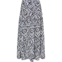 IZIA Saia preto / branco
