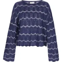 Usha Pullover navy / branco