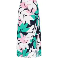 IZIA Saia verde claro / cor-de-rosa / preto / branco