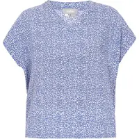 FELIPA Blusa 'Fashion Look' azul claro / branco