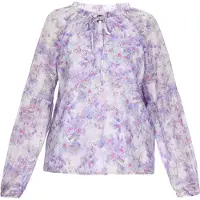 Dreimaster Blusa oliveira / lilás / malva / orquídea