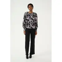 Kaffe Blusa 'KA Lura' rosa / preto